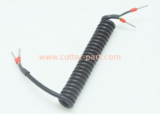 Cable Pn 058214 del espiral de la máquina del cortador de Topcut Bullmer para el sensor