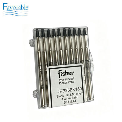 Plumas de plotter presurizadas Piezas de plotter PB35BK180 3.5'' de longitud Bola de 1.3 mm