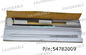 Cuchillas de cuchillo de acero del cortador especialmente convenientes para S5200 las piezas 54782009
