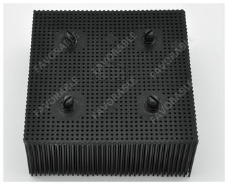 Cerda 1,6" cerda plástica del negro redondo polivinílico del pie conveniente para el cortador Gtxl 92910001 de Gerber