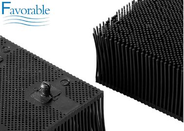 Cerda 1,6" cerda plástica del negro redondo polivinílico del pie conveniente para el cortador Gtxl 92910001 de Gerber