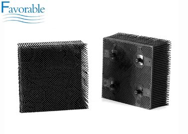 Cerda 1,6" cerda plástica del negro redondo polivinílico del pie conveniente para el cortador Gtxl 92910001 de Gerber