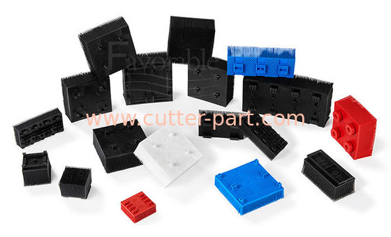 Bloques polivinílicos de nylon de la cerda de cepillos de cerda usados para las máquinas del cortador de la materia textil de la ropa