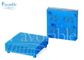 Pie cuadrado de nylon azul de los bloques de las cerdas para GT3250 96386003 101*101*26m m