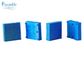 Pie cuadrado de nylon azul de los bloques de las cerdas para GT3250 96386003 101*101*26m m